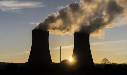 Germany, Lower Saxony, Grohnde, Grohnde Nuclear Power Plant - PVCF000388