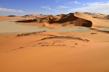 Algerien, Tehak, Sanddünen im Tassili n' Ajjer-Nationalpark - ESF001564