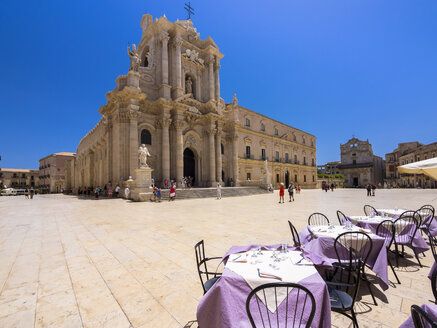 Italien, Sizilien, Syrakus, Kathedrale von Siracuse - AMF003944