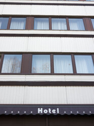 Germany, Hamburg, front of an old hotel - BRF001153