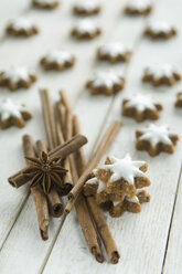 Cinnamon stars and cinnamon sticks - ASF005561