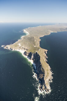 South Africa, Cape Peninsula, aerial view of Cape of Good Hope - CLPF000079