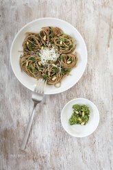 Dinkel-Vollkornspaghetti mit Bärlauchpesto - EVGF001651