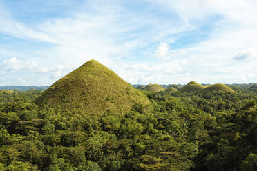 Philippinen, Bohol, Blick auf die Chocolate Hills - GEMF000193