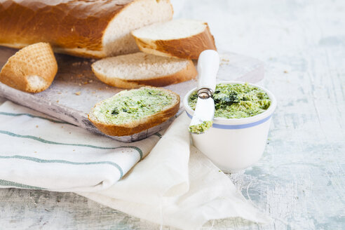 Bärlauchbutter und Baguette - SBDF001791