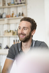 Portrait of smiling young man - FKF000950