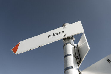 Germany, Bavaria, Allgaeu, signpost - EGBF000008