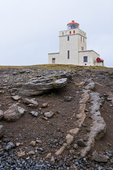 Island, Dyrholaey, Blick auf den Leuchtturm - KEBF000167