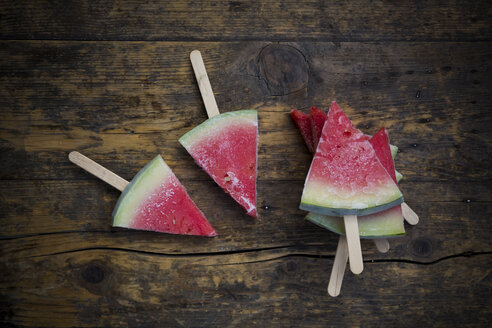 Five watermelon popsicles - LVF003351