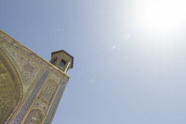 Iran, Shiraz, Iwan der Vakil-Moschee und blauer Himmel - FLF000953