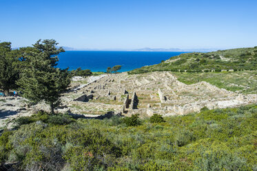 Griechenland, Rhodos, Kalavarda, Ruinen des antiken Kameiros - RUNF000027