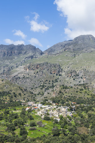 Griechenland, Kreta, Bergdorf Kato Rodakino, lizenzfreies Stockfoto