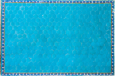 Iran, Yazd, tile work of Jameh Mosque - FLF000979