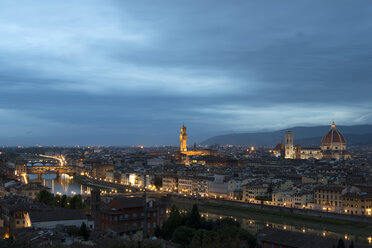 Italy, Florence, View of the city - MKFF000203