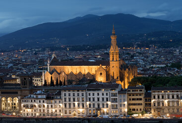 Italy, Florence, Basilica di Santa Croce - MKFF000207