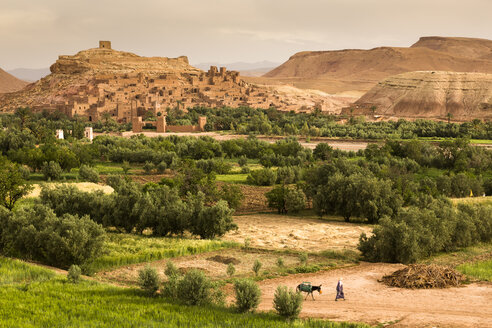 Marokko, Kasbah Ait Benhaddou bei Oarzazate - FCF000670