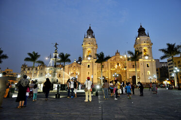 Peru, Lima, UNESCO-Welterbe, Basilika-Kathedrale von Lima - FLKF000596