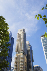 Republic of Singapore, Singapore, skyscrapers - GWF004034