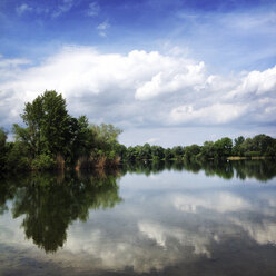 Germany, Rhineland-Palatinate, lake - LVF003448