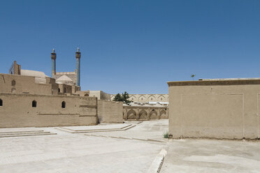 Iran, Isfahan, Blick auf die Rückseite der Schah-Moschee - FLF001136