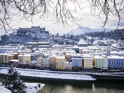 Österreich, Land Salzburg, Salzburg,, lizenzfreies Stockfoto