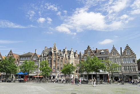 Belgien, Flandern, Gent, Freitagsmarkt, Vrijdag-Markt - HLF000912