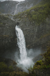 Norwegen, Region Stavanger, Wasserfall Manafossen - STDF000188