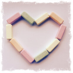 Heart made of sherbet - PUF000366