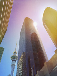 New Zealand, Auckland, Downtown City Center, Central Business District, High Rises - GWF004183