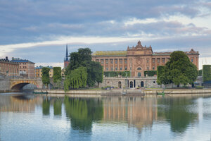 Schweden, Stockholm, Blick auf das schwedische Parlament - MSF004646