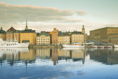Schweden, Stockholm, Blick auf Gamla Stan, Altstadt - MSF004653