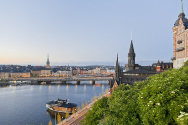 Schweden, Stockholm, Blick von Soedermalm auf die Altstadt - MSF004672