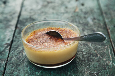 Glass of Creme caramel - BZF000175