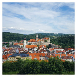 Germany, Baden-Wuerttemberg, Sigmaringen with Castle - ELF001548