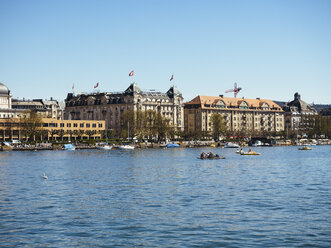 Switzerland, Zurich, Lake Zurich - KRPF001486