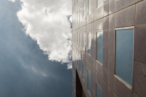 UK, London, marble facade of an office building - ZM000400