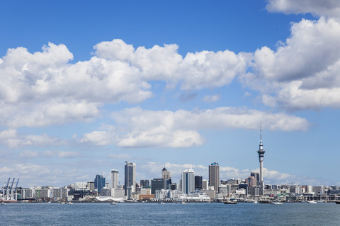 Neuseeland, Auckland, Skyline, Stadtzentrum, Zentrales Geschäftsviertel, lizenzfreies Stockfoto