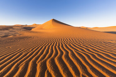 Africa, Namibia, Namib Desert, View to desert dunes at Namib-Naukluft National Park - FO008154