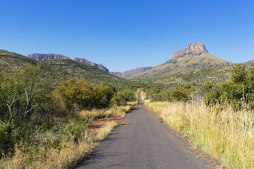 Afrika, Südafrika, Waterberg, Straße im Marakele-Nationalpark - FOF008198