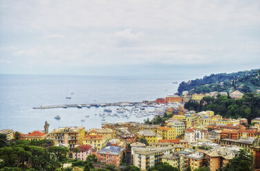 Italy, Liguria, view on Santa Margherita on a cloudy day - DIKF000138