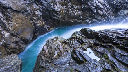 Schweiz, Graubünden, Hinterrhein, Rofla-Schlucht - STSF000823