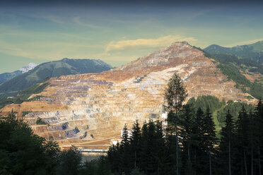 Austria, Styria, View to Erzberg mine - MKFF000239