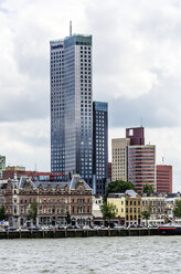 Niederlande, Rotterdam, Blick auf das Stadtzentrum - THAF001406