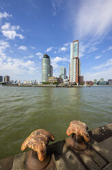 Netherlands, Rotterdam, Feijenoord, view to city centre - THAF001413