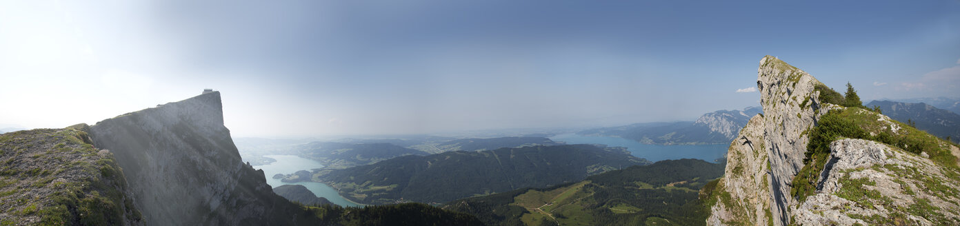 Österreich, Bundesland Salzburg, Panorama des Schafbergs - MKFF000250