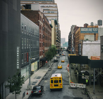 USA, New York City, Blick von der High Line auf den East River - ON000845