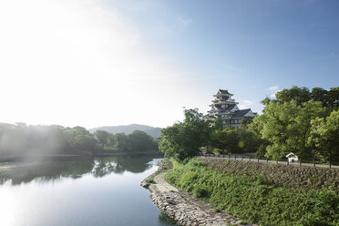 Japan, Okayama, view to Okayama Castle - FL001191