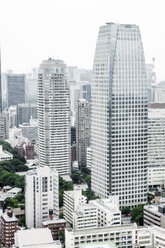 Japan, Tokyo, view to skyscrapers - FL001159