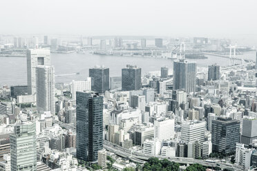Japan, Tokio, Blick auf die Stadt - FLF001167