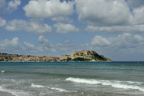 Frankreich, Korsika, Haute-Corse, Blick auf Calvi - LBF001150